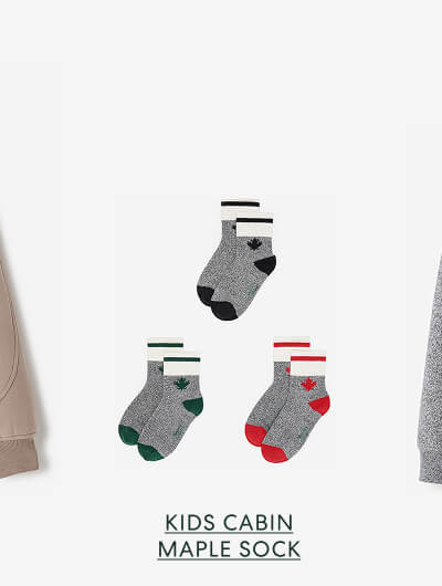 Kids Cabin Maple Sock