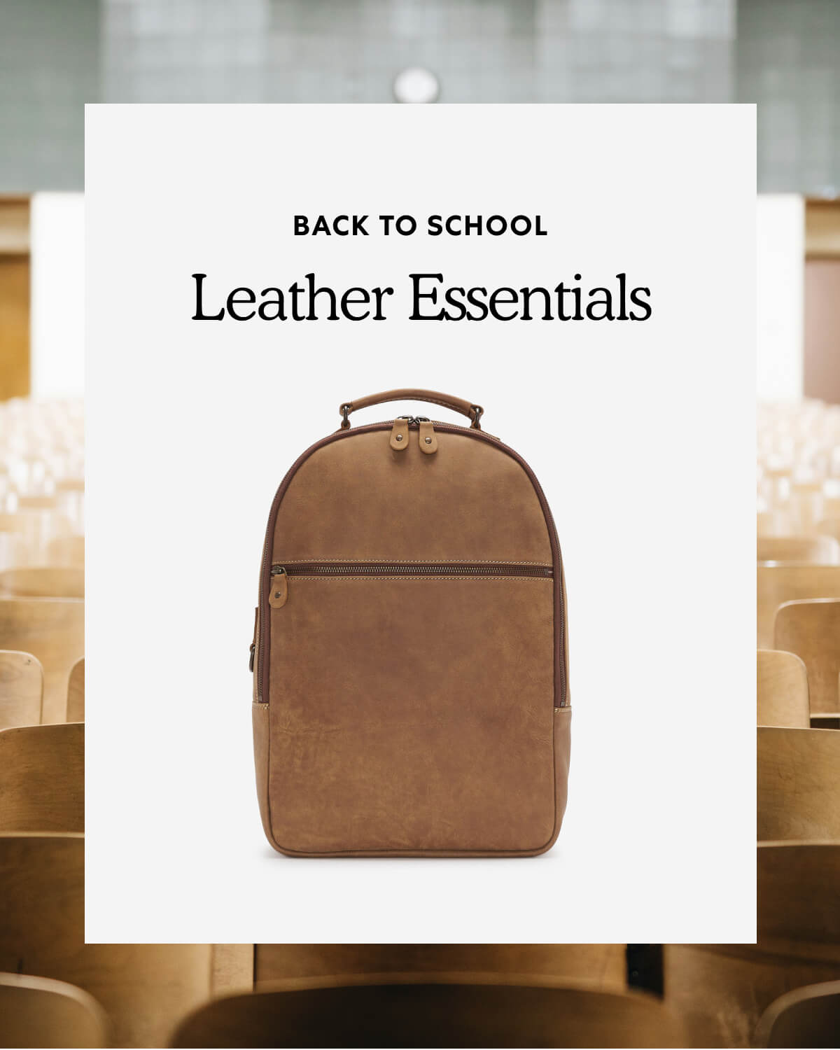 BACK TO SCHOOL - Leather Essentials