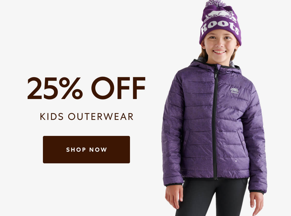 25% OFF KIDS OUTERWEAR