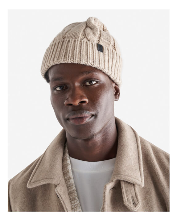 Larkin Cable Wool Toque