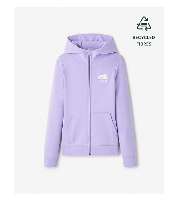 Organic Cooper Slim Full Zip Hoodie