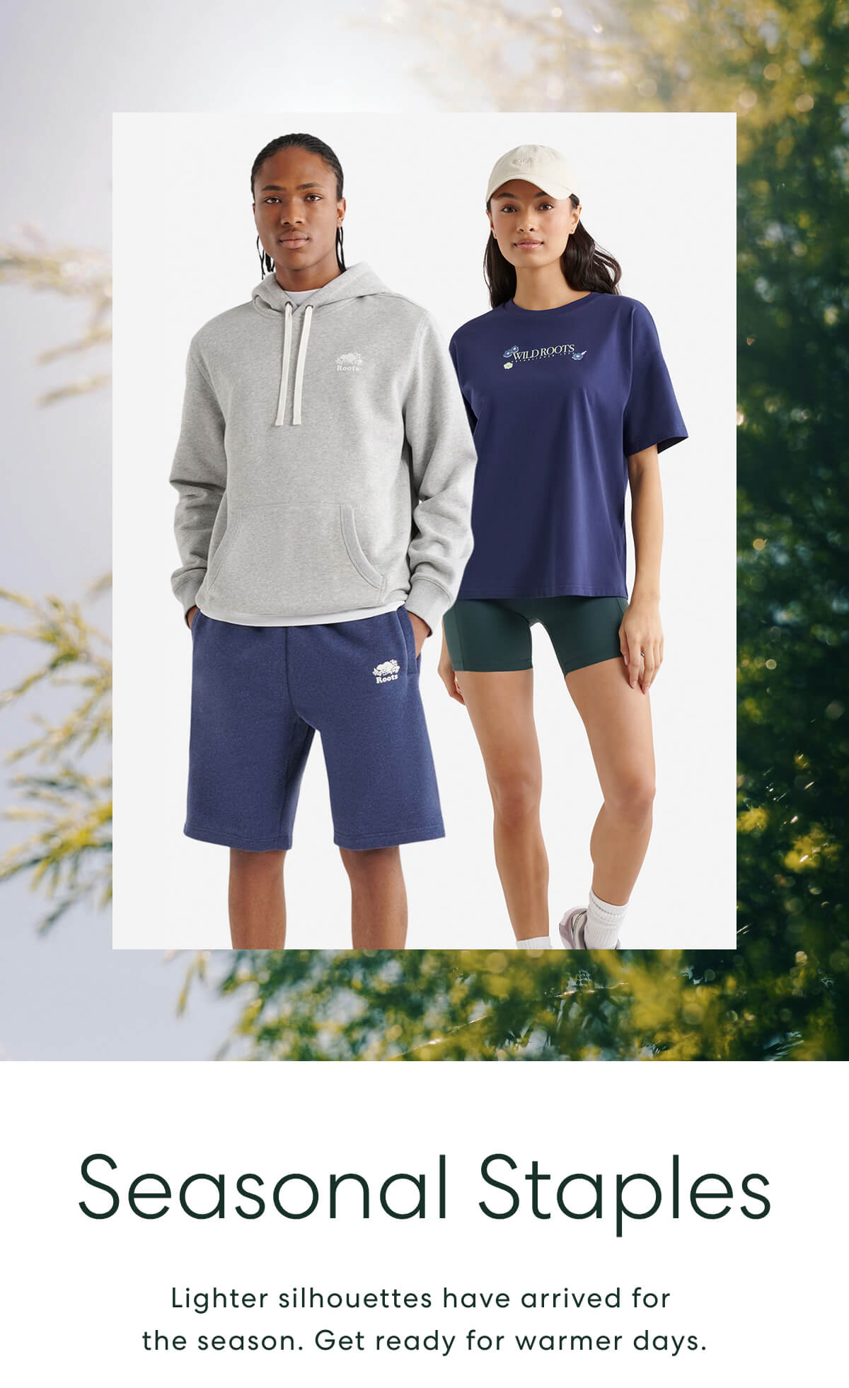 Seasonal Staples  -  Lightersilhouettes have arrived for the season. Get ready for warmer days.