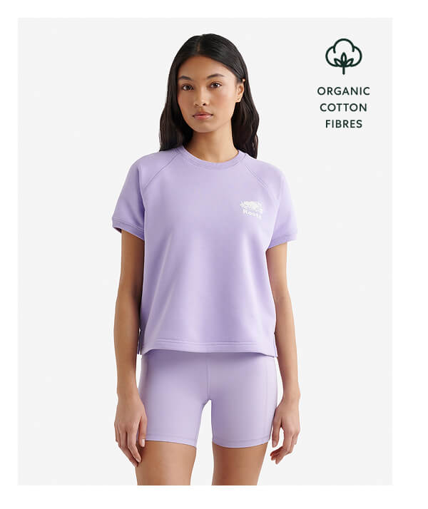 Organic Cooper Short Sleeve Terry Top