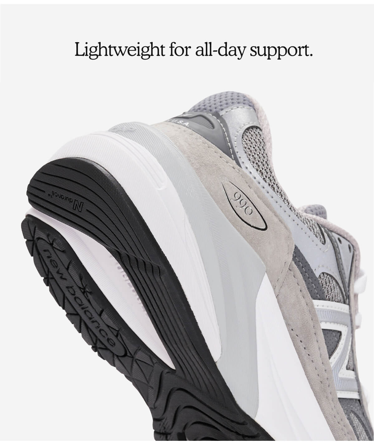 Lightweight for all-day support.