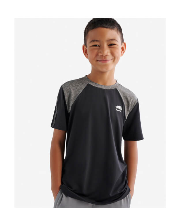 Boys Active Blocked T-Shirt