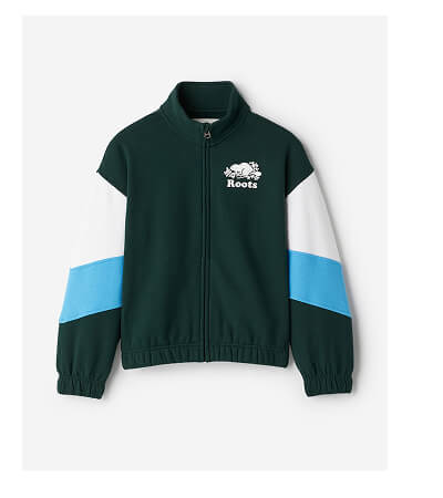 Kids Organic Cooper Colour Block Jacket