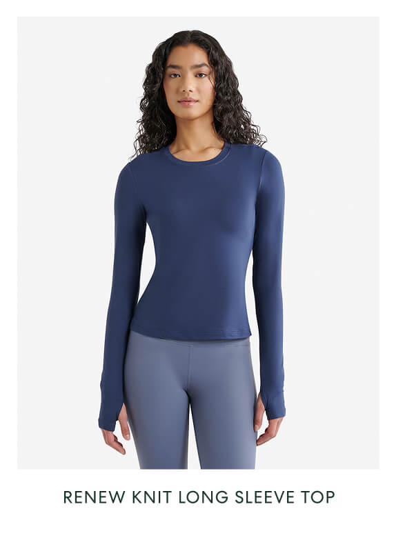 RENEW KNIT LONG SLEEVE TOP