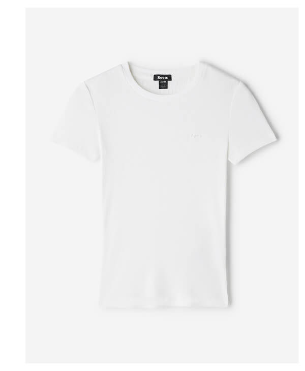 Roam Rib Fitted Short Sleeve Top