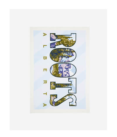 Greetings From AB Tea Towel