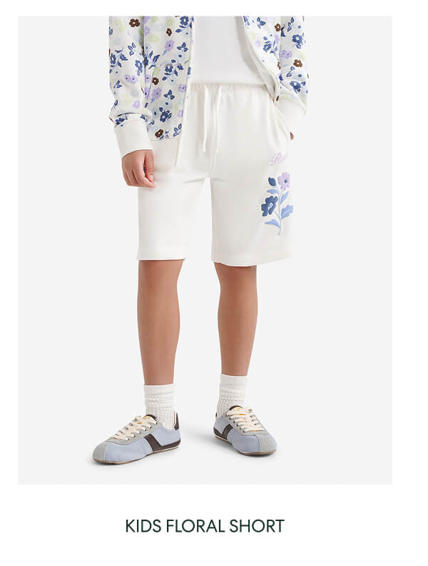 KIDS FLORAL SHORT