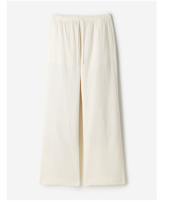 Isla Cotton Wide Leg Pant
