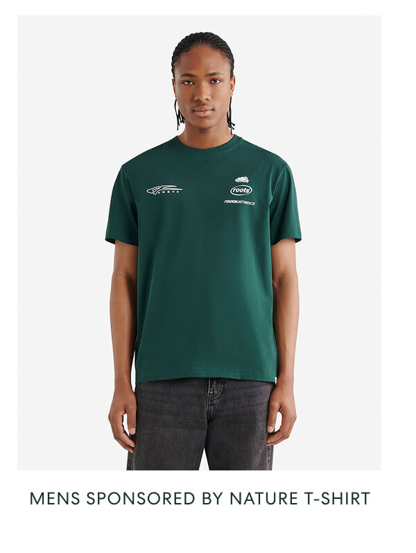 MENS SPONSORED BY NATURE T-SHIRT