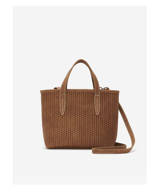 Small Carryall Crossbody Woven