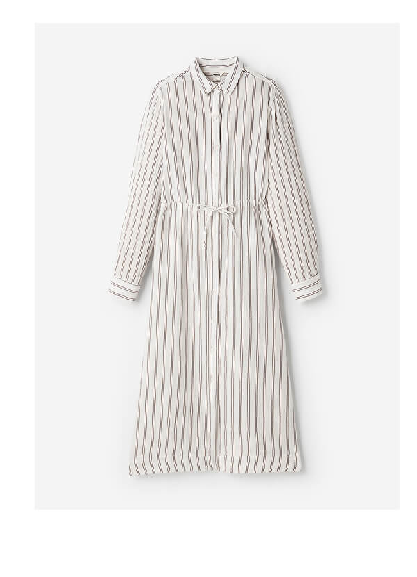 Isla Cotton Gauze Shirt Dress