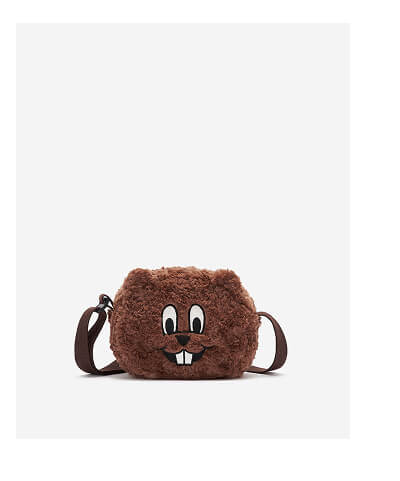 Kids Shearling Fleece Buddy Bag