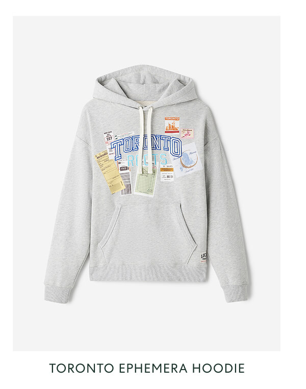 TORONTO EPHEMERA HOODIE