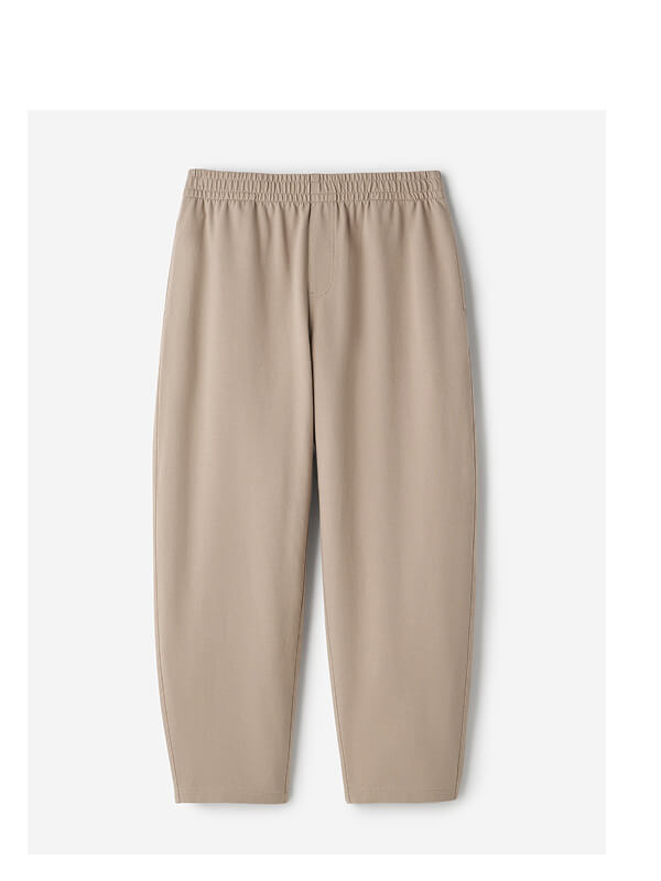 Welland Knit Twill Barrel Pant