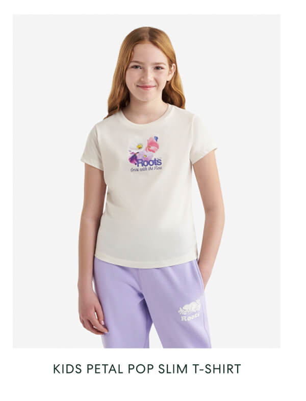 KIDS PETAL POP SLIM T-SHIRT