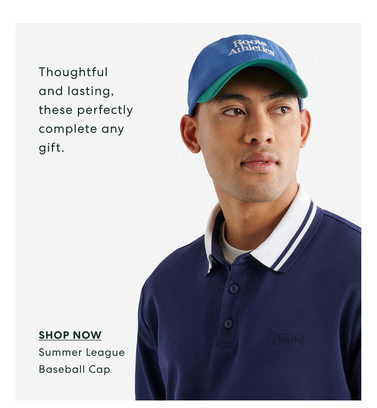 Thoughtful and lasting, these perfectly complete any gift.  -  SHOP NOW  Summer League Baseball Cap