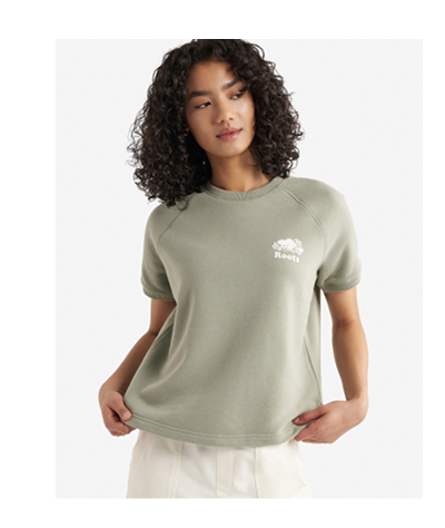Organic Cooper Short Sleeve Terry Top