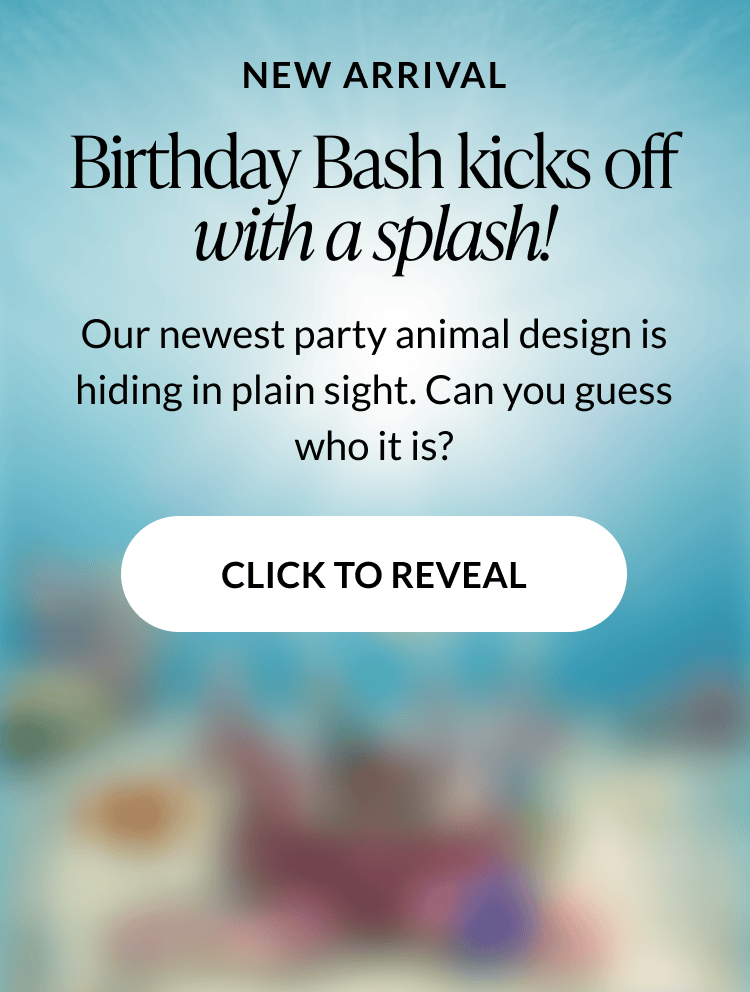 New arrival: Birthday Bash kicks off with a splash.