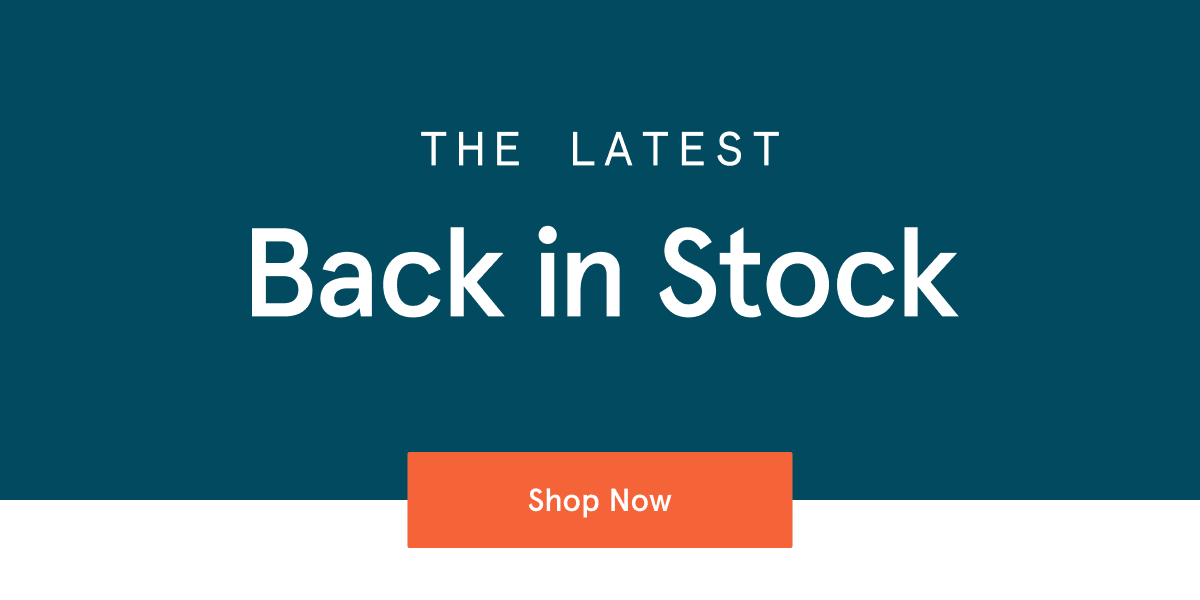 Back in Stock