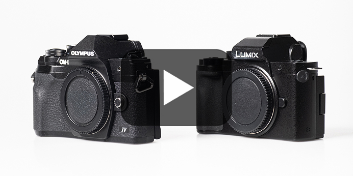 Panasonic G100 vs Olympus OM-D E-M10 IV