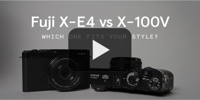 The Fujifilm X-E4 vs X-100V: Which Fits Your Style?