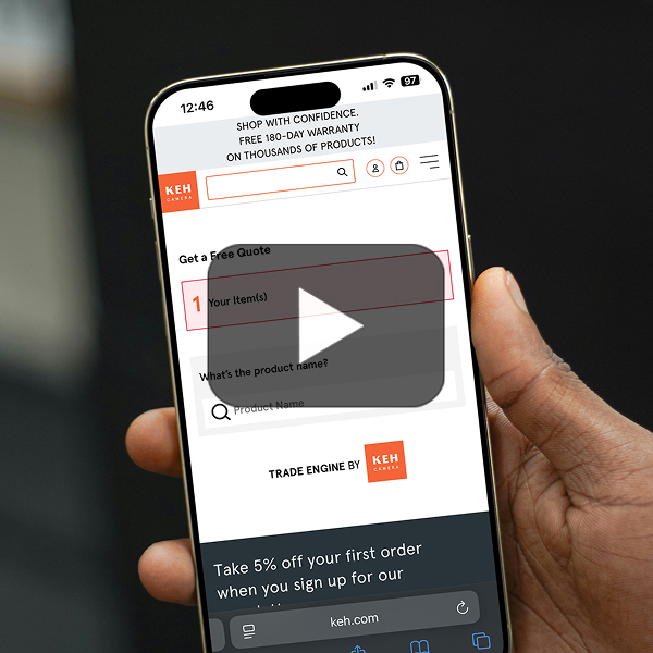 Sell + Trade Camera Gear