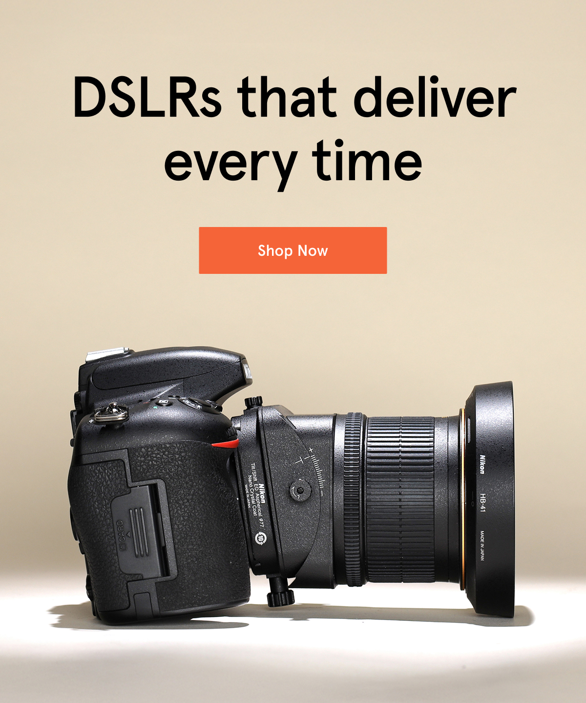 Shop DSLRs