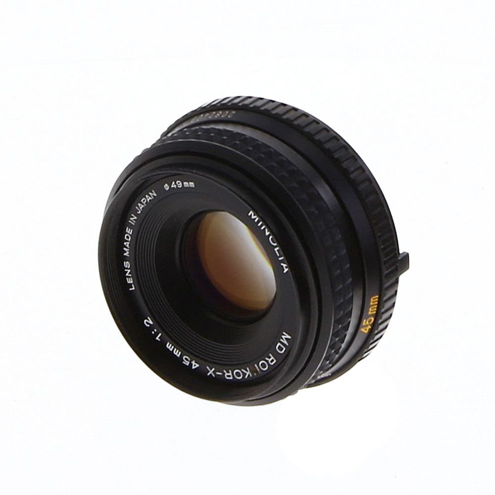 Minolta 45mm F/2 Rokkor-X MD