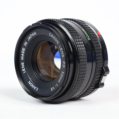 Canon 50mm f/1.8 FD Mount Lens