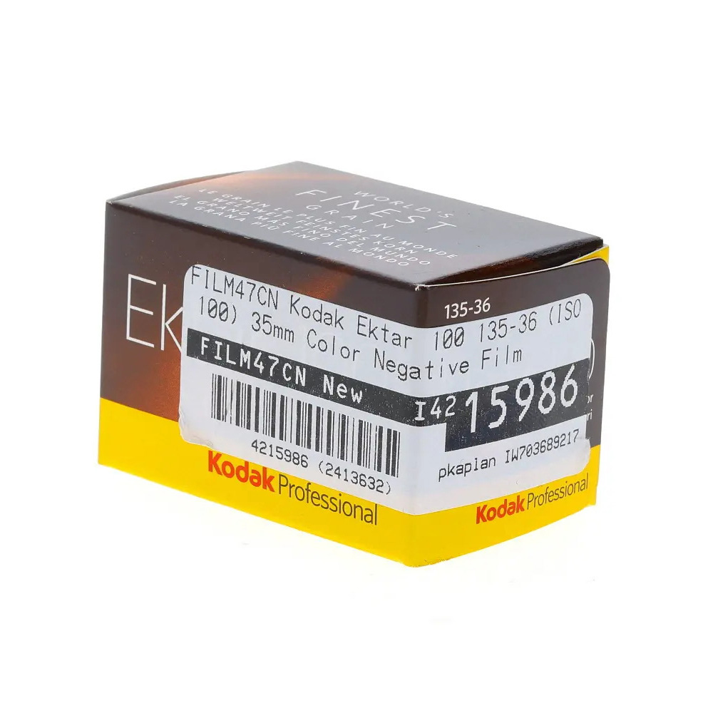 Kodak Ektar 100 35mm Color Negative Film