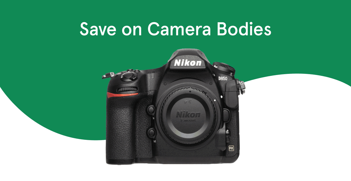 Save on camera gear