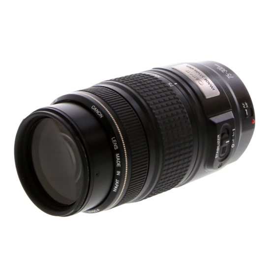 Canon EF 75-300mm f/4-5.6 IS USM