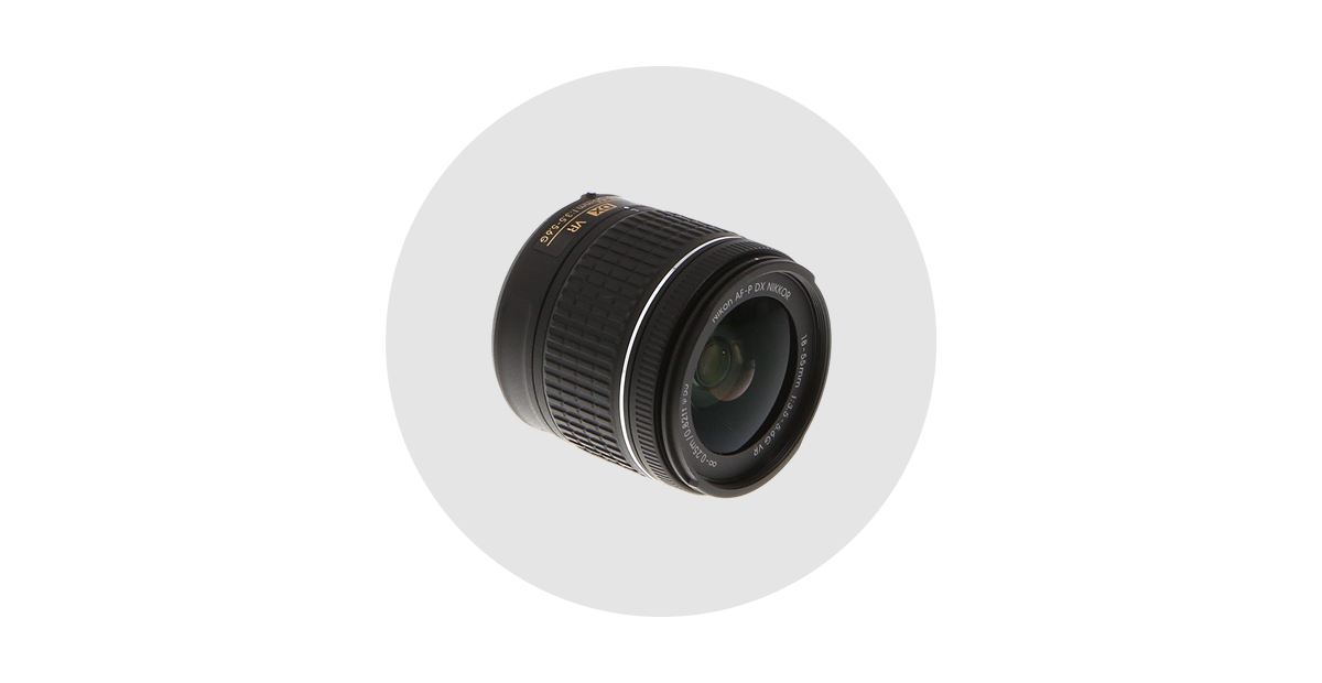 Nikon AF-P DX 18–55mm f/3.5–5.6G